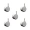 Service Caster 2.375 Inch MRI Safe Casters, 7/16 Grip Ring Stem, Set of 5, 5PK SCC-GR02S60-TPR-GRY-716138-MRI-5 - alternate 1